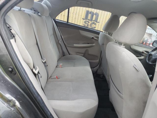 5YFBU4EE7CP052406 - 2012 TOYOTA COROLLA BASE CHARCOAL photo 10