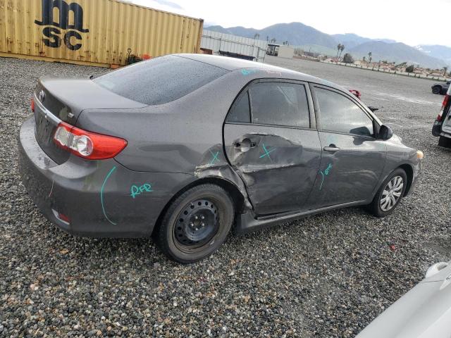5YFBU4EE7CP052406 - 2012 TOYOTA COROLLA BASE CHARCOAL photo 3