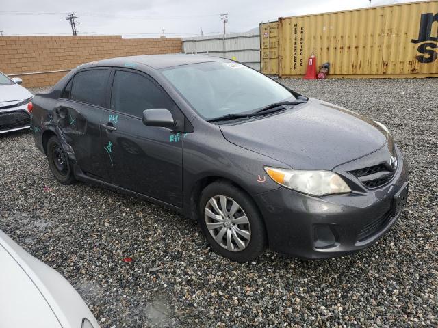 5YFBU4EE7CP052406 - 2012 TOYOTA COROLLA BASE CHARCOAL photo 4