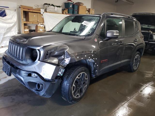 ZACCJBCT7GPD00070 - 2016 JEEP RENEGADE TRAILHAWK GRAY photo 1