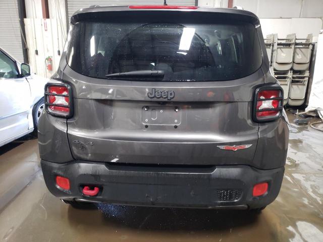 ZACCJBCT7GPD00070 - 2016 JEEP RENEGADE TRAILHAWK GRAY photo 6