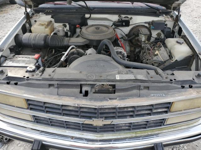 1GNEC16K7NJ308190 - 1992 CHEVROLET SUBURBAN C1500 WHITE photo 12