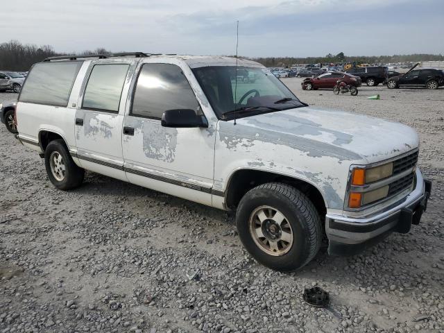 1GNEC16K7NJ308190 - 1992 CHEVROLET SUBURBAN C1500 WHITE photo 4