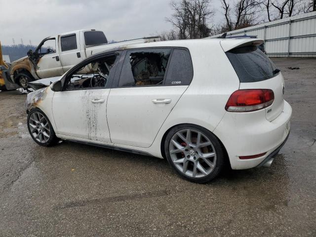 WVWHD7AJXDW140986 - 2013 VOLKSWAGEN GTI WHITE photo 2