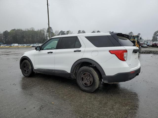 1FM5K8AB5LGC50923 - 2020 FORD EXPLORER POLICE INTERCEPTOR WHITE photo 2