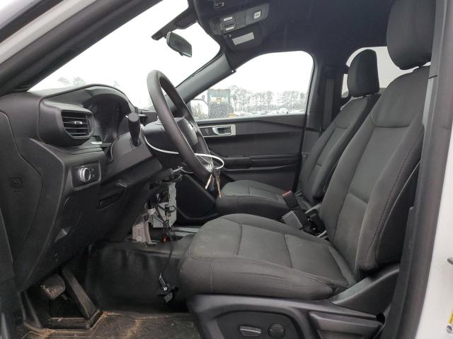 1FM5K8AB5LGC50923 - 2020 FORD EXPLORER POLICE INTERCEPTOR WHITE photo 7