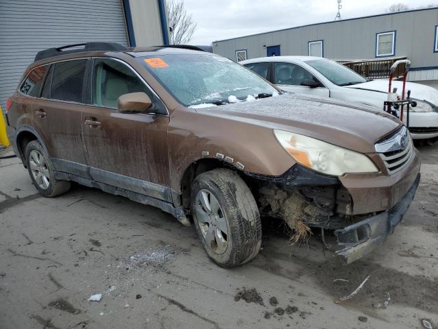 4S4BRBCC3B3311645 - 2011 SUBARU OUTBACK 2.5I PREMIUM BROWN photo 4