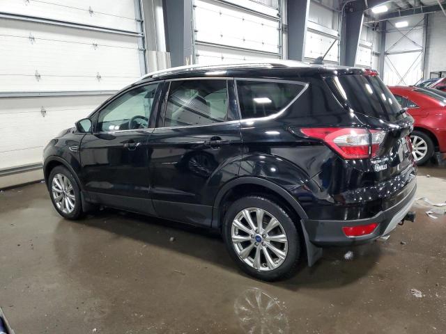 1FMCU9J91JUA31119 - 2018 FORD ESCAPE TITANIUM BLACK photo 2