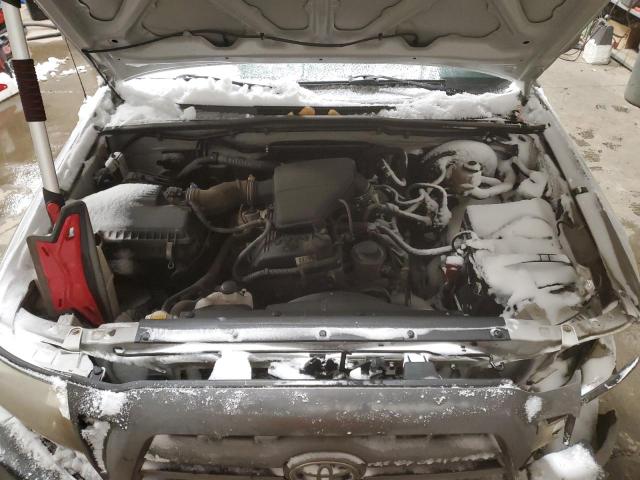 5TETX4CN7AZ689382 - 2010 TOYOTA TACOMA ACCESS CAB SILVER photo 11