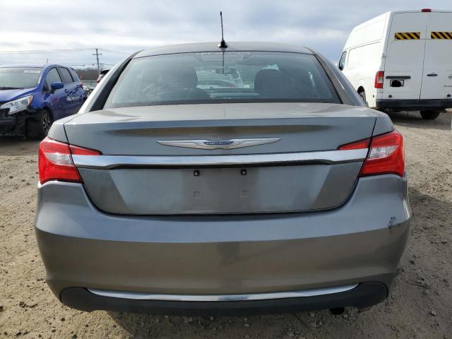 1C3CCBAB7CN262173 - 2012 CHRYSLER 200 LX GRAY photo 6