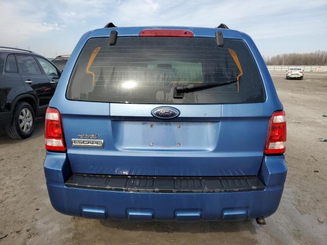 1FMCU02719KB11200 - 2009 FORD ESCAPE XLS BLUE photo 6