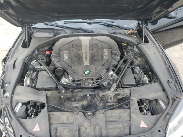 WBA6B2C50FD799106 - 2015 BMW 650 I GRAN COUPE BLACK photo 11