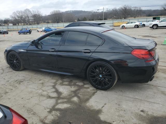 WBA6B2C50FD799106 - 2015 BMW 650 I GRAN COUPE BLACK photo 2
