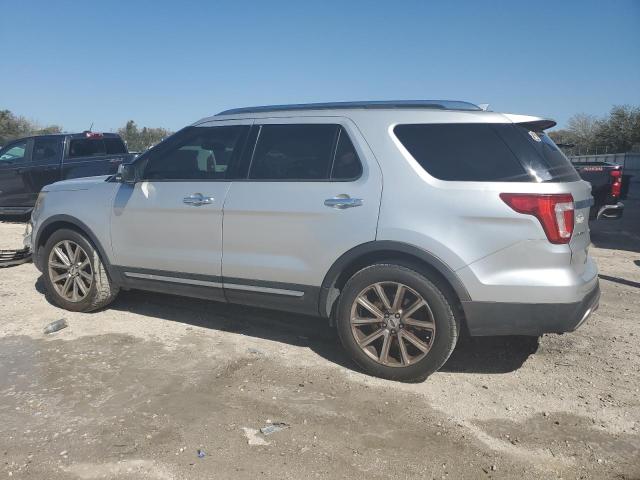 1FM5K7F83GGA44724 - 2016 FORD EXPLORER LIMITED SILVER photo 2