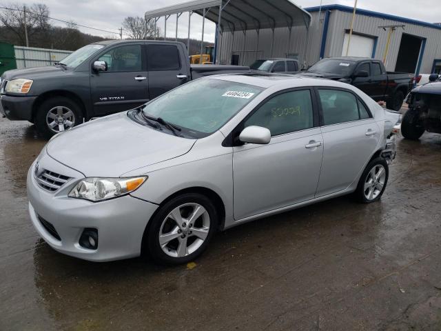 2T1BU4EE1DC065864 - 2013 TOYOTA COROLLA BASE SILVER photo 1