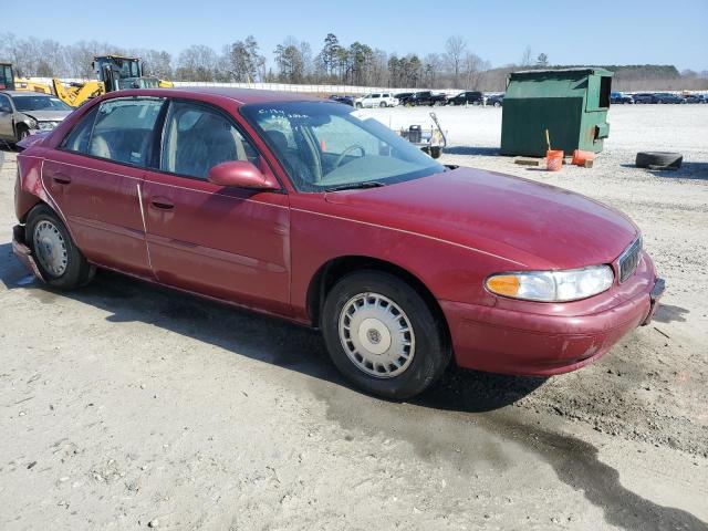 2G4WS52J831284179 - 2003 BUICK CENTURY CUSTOM MAROON photo 4