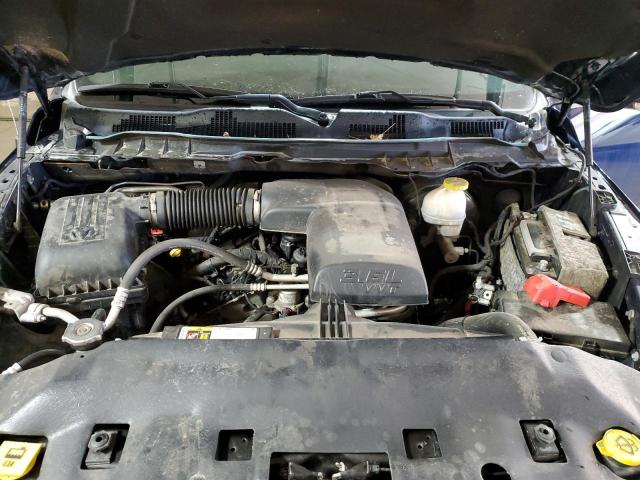 1C6RR7LG6KS587222 - 2019 RAM 1500 CLASS SLT ლურჯი ფოტო 11