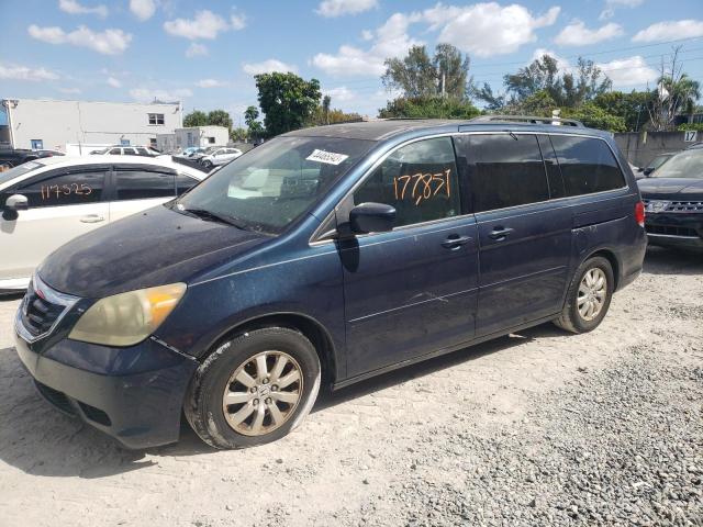 5FNRL3H75AB071098 - 2010 HONDA ODYSSEY EXL BLUE photo 1