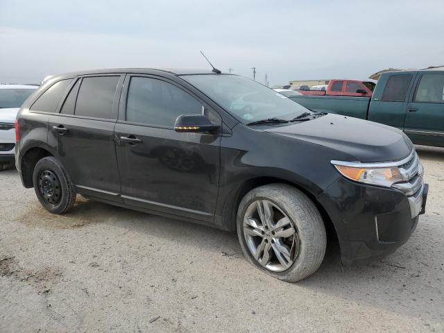 2FMDK3JC6EBA41353 - 2014 FORD EDGE SEL BLACK photo 4