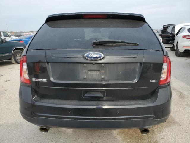 2FMDK3JC6EBA41353 - 2014 FORD EDGE SEL BLACK photo 6