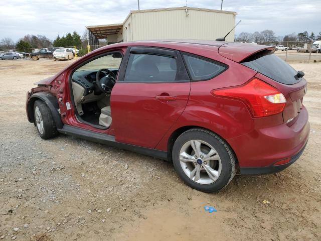 1FADP3K25EL387086 - 2014 FORD FOCUS SE RED photo 2