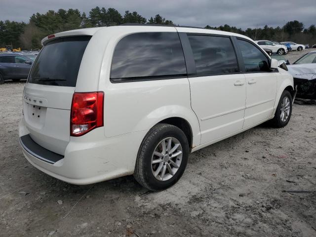 2C4RDGCG8DR644449 - 2013 DODGE GRAND CARA SXT WHITE photo 3