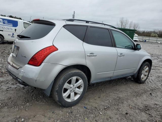 JN8AZ08W96W510330 - 2006 NISSAN MURANO SL SILVER photo 3