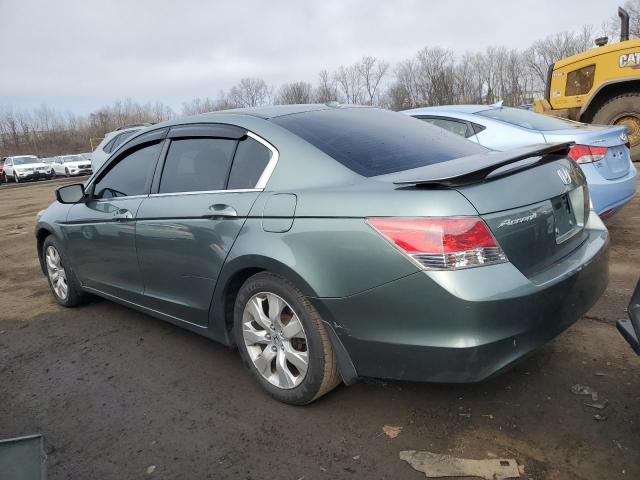 1HGCP26808A050969 - 2008 HONDA ACCORD EXL GREEN photo 2