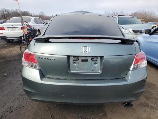 1HGCP26808A050969 - 2008 HONDA ACCORD EXL GREEN photo 6