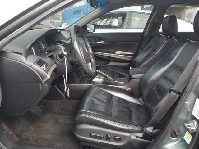 1HGCP26808A050969 - 2008 HONDA ACCORD EXL GREEN photo 7