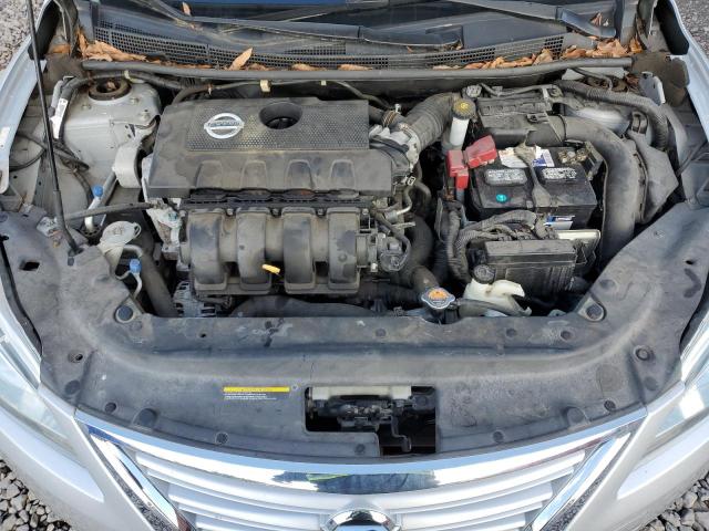 3N1AB7AP6DL629633 - 2013 NISSAN SENTRA S SILVER photo 11