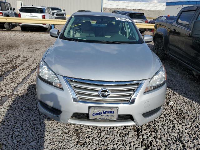 3N1AB7AP6DL629633 - 2013 NISSAN SENTRA S SILVER photo 5