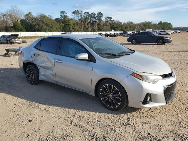 2T1BURHEXFC417190 - 2015 TOYOTA COROLLA L SILVER photo 4