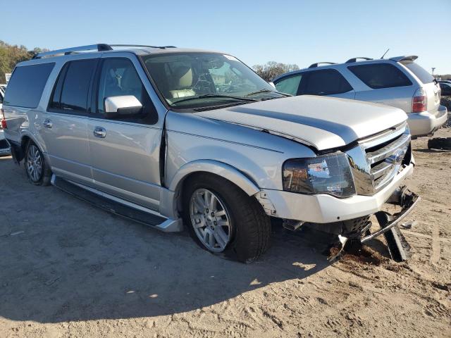 1FMJK1K51DEF43973 - 2013 FORD EXPEDITION EL LIMITED SILVER photo 4