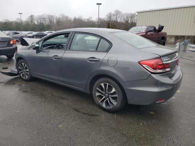 2HGFB2F84DH501649 - 2013 HONDA CIVIC EX GRAY photo 2