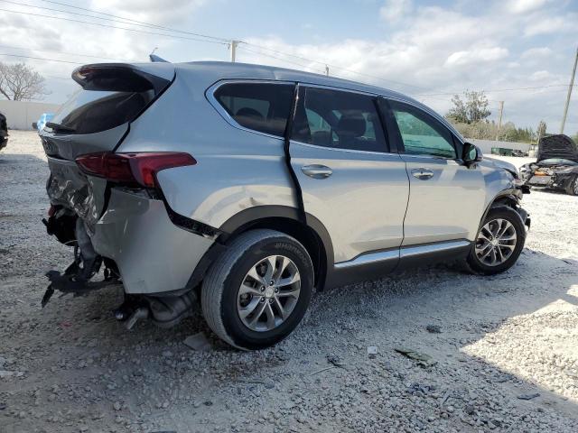 5NMS33AD1LH196201 - 2020 HYUNDAI SANTA FE SEL Արծաթագույն լուսանկար 3