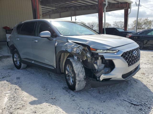 5NMS33AD1LH196201 - 2020 HYUNDAI SANTA FE SEL Արծաթագույն լուսանկար 4