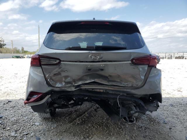 5NMS33AD1LH196201 - 2020 HYUNDAI SANTA FE SEL Արծաթագույն լուսանկար 6