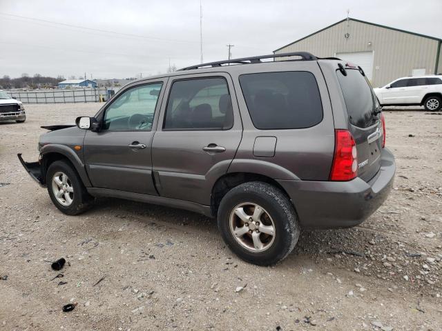 4F2YZ04175KM05635 - 2005 MAZDA TRIBUTE S GRAY photo 2