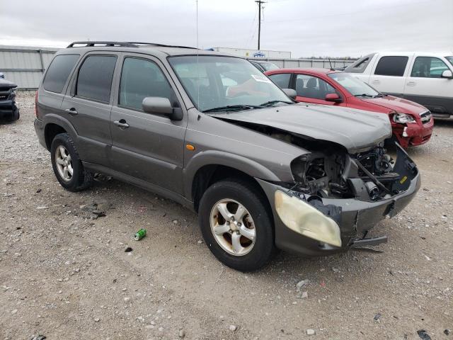 4F2YZ04175KM05635 - 2005 MAZDA TRIBUTE S GRAY photo 4