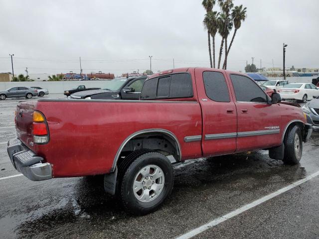 5TBRT34101S136347 - 2001 TOYOTA TUNDRA ACCESS CAB RED photo 3