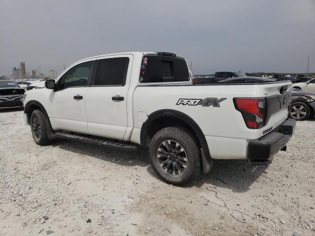 1N6AA1ED8LN507929 - 2020 NISSAN TITAN SV WHITE photo 2