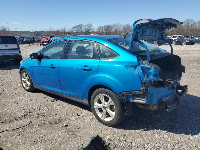 1FAHP3F27CL399264 - 2012 FORD FOCUS SE BLUE photo 2