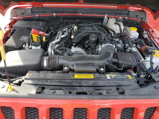 1C4HJXDG8PW564177 - 2023 JEEP WRANGLER SPORT RED photo 11