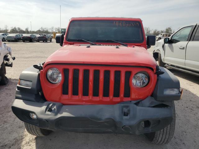 1C4HJXDG8PW564177 - 2023 JEEP WRANGLER SPORT RED photo 5