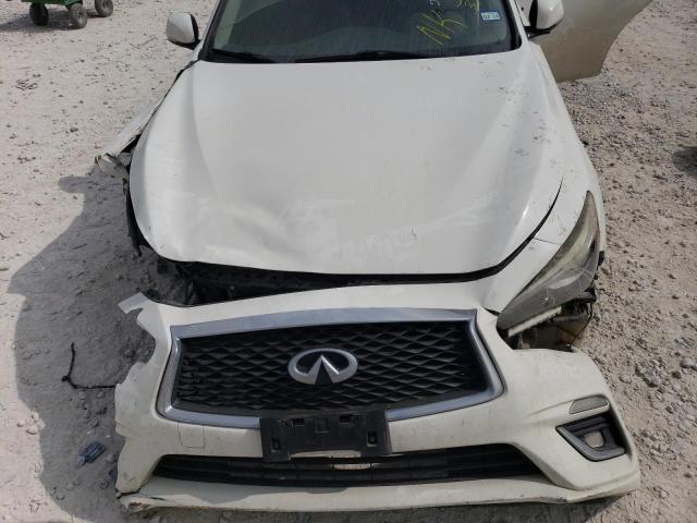 JN1EV7APXJM354312 - 2018 INFINITI Q50 LUXE WHITE photo 11