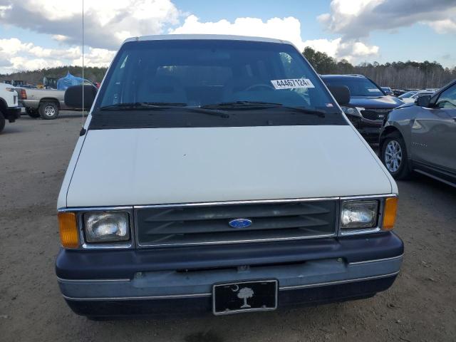 1FMDA31X2MZA20923 - 1991 FORD AEROSTAR WHITE photo 5