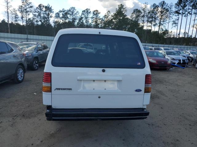 1FMDA31X2MZA20923 - 1991 FORD AEROSTAR WHITE photo 6