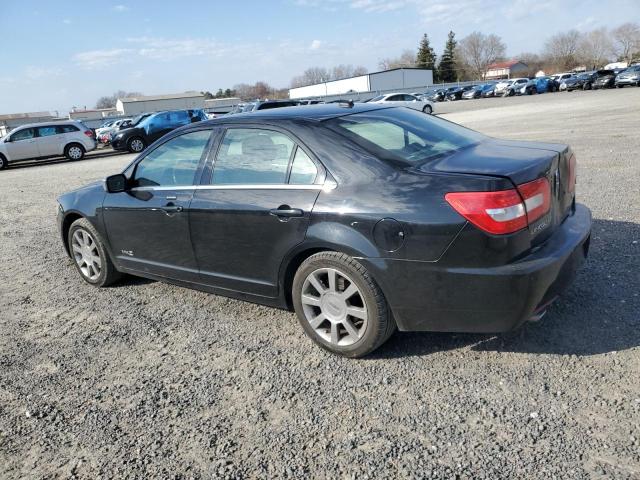 3LNHM26T38R624953 - 2008 LINCOLN MKZ BLACK photo 2