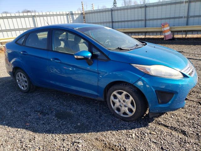 3FADP4BJ5DM117933 - 2013 FORD FIESTA SE BLUE photo 4